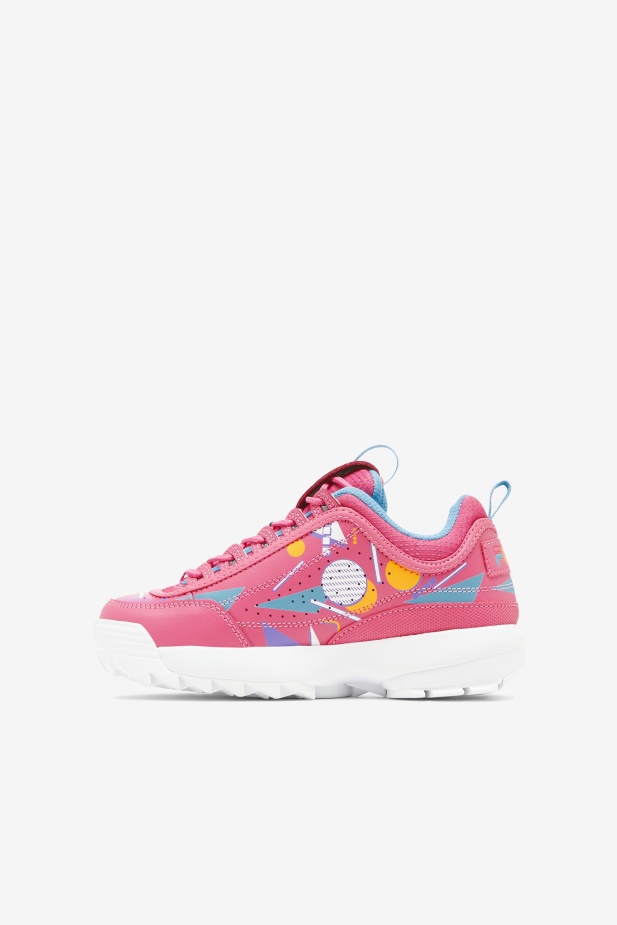 Fila žvýkačka/modrá/bílá Malá Dětská Disruptor 2 Premium