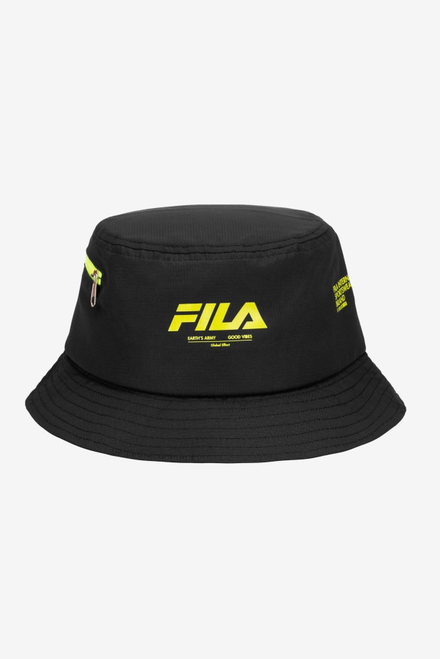 Fila černý Ripstopový Klobouk