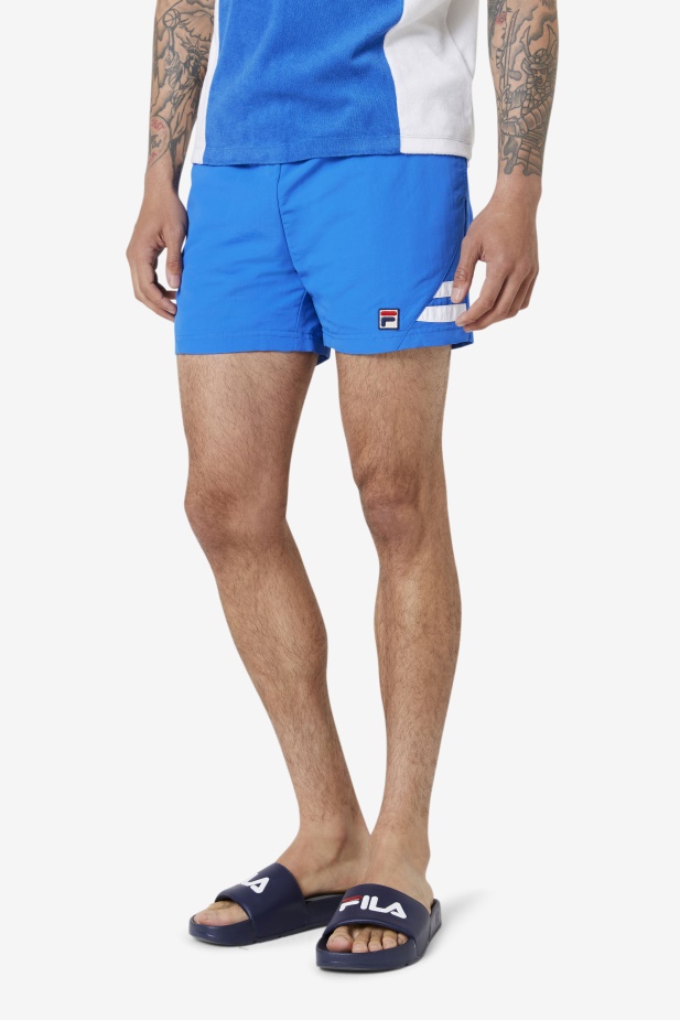 Fila Vantage Plavky Krátké Silné Modré/bílé