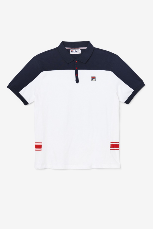 Mivvi Polo Fila Bílá/námořnická/červená