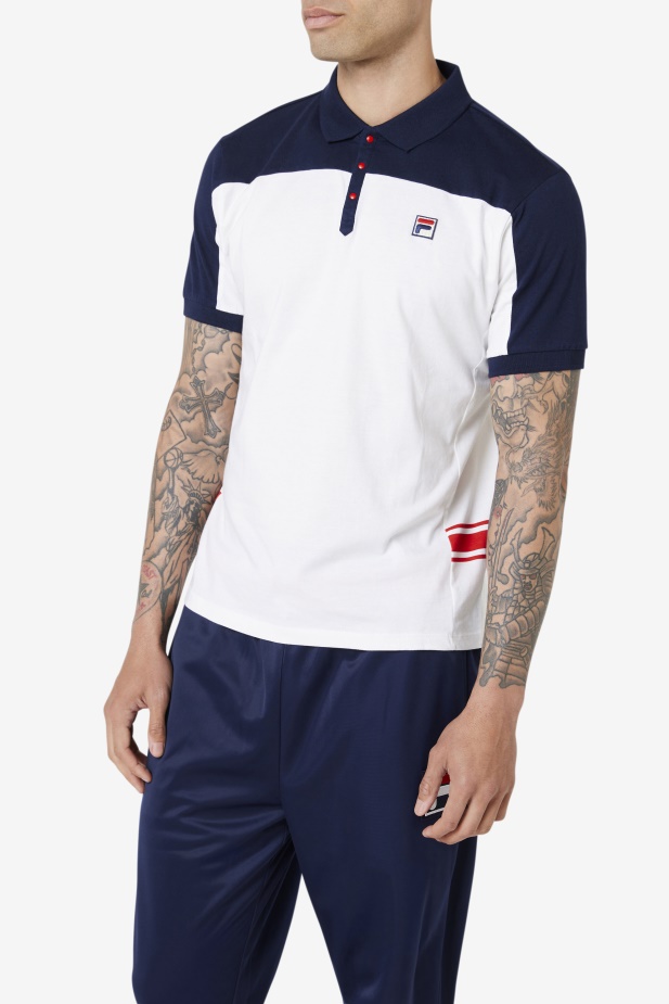 Mivvi Polo Fila Bílá/námořnická/červená