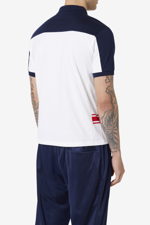 Mivvi Polo Fila Bílá/námořnická/červená