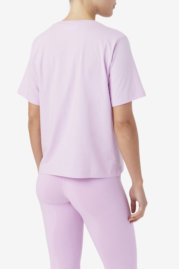 Orchidejové/modré/bílé Thea Triko Fila