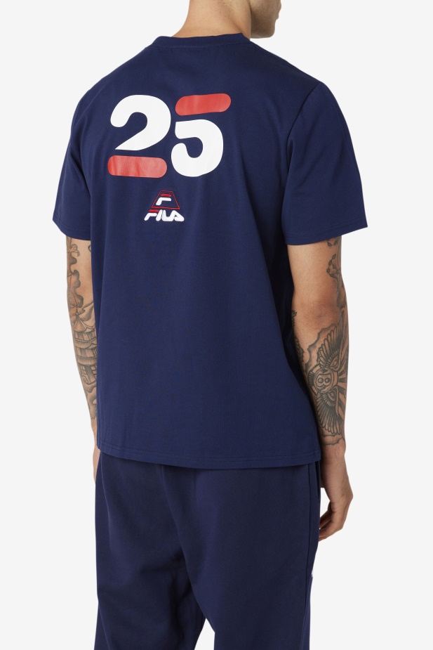 Tričko Fila Navy Grant Hill Cormac
