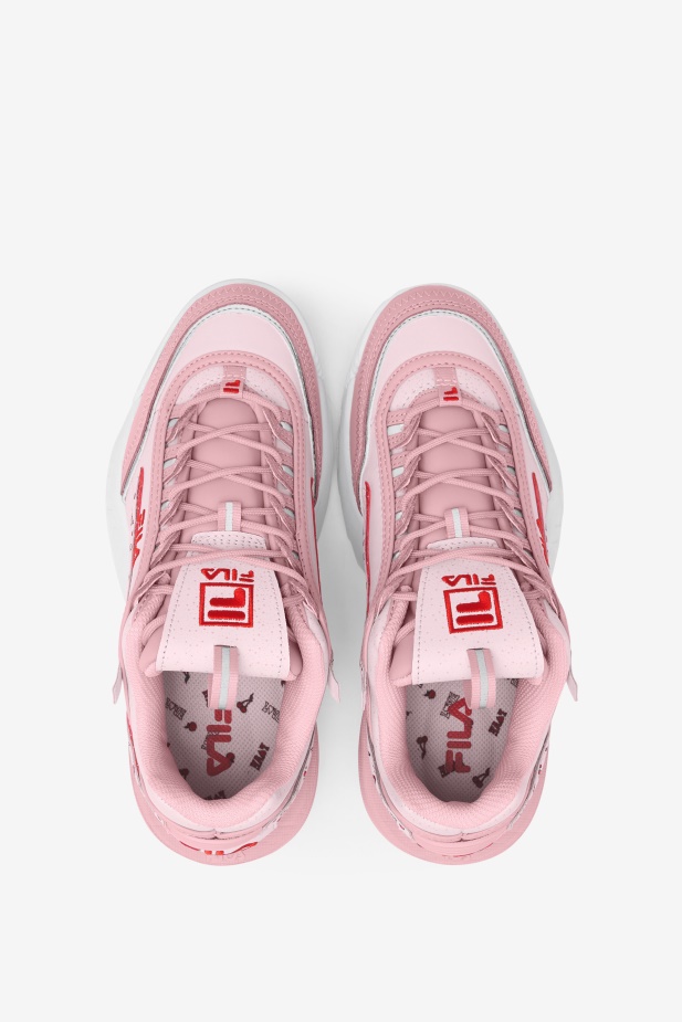 Fila Korálová Tvářenka/růžová/bílá Dámský Disruptor 2 Zk