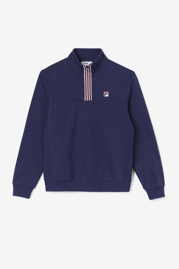 Weston Půl Zip Námořní Fila
