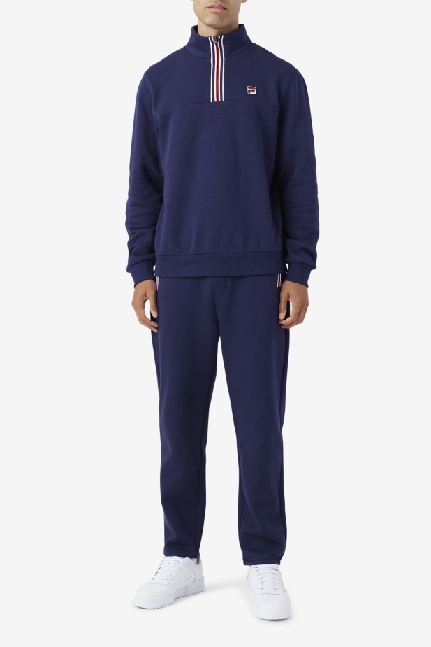 Weston Půl Zip Námořní Fila