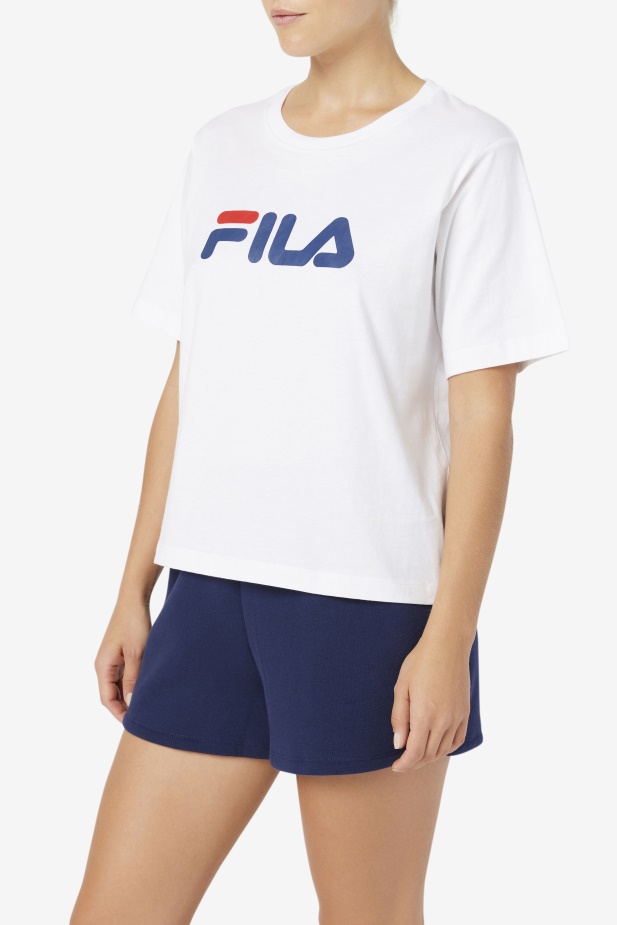 Bílé Tričko Thea Fila