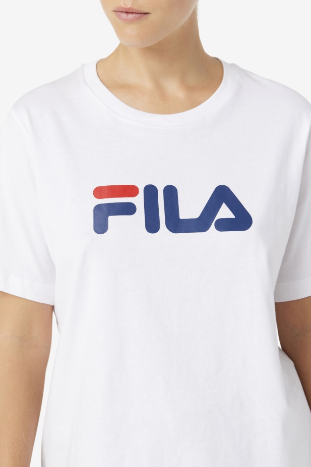 Bílé Tričko Thea Fila