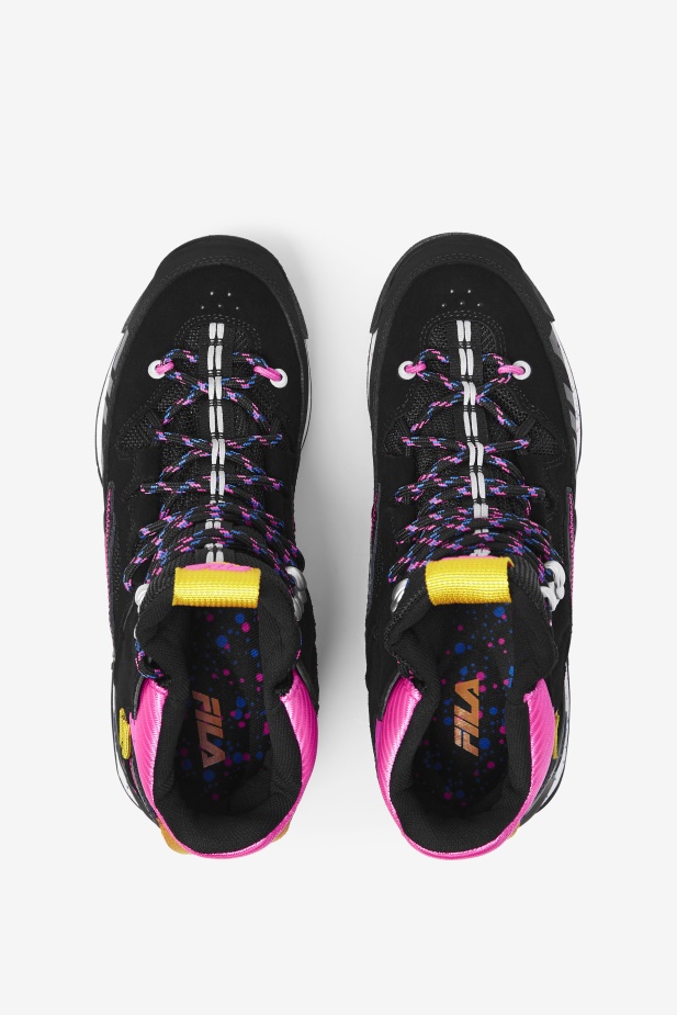 černá/bílá/modrá Dámská Renno Multi Trekingová Fila