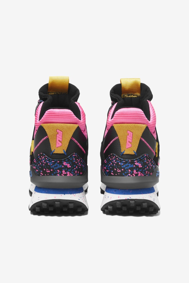 černá/bílá/modrá Dámská Renno Multi Trekingová Fila