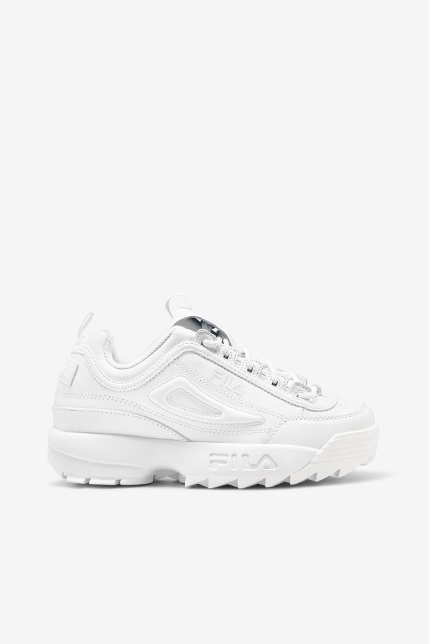 Triple White Fila Dámský Disruptor 2 Premium