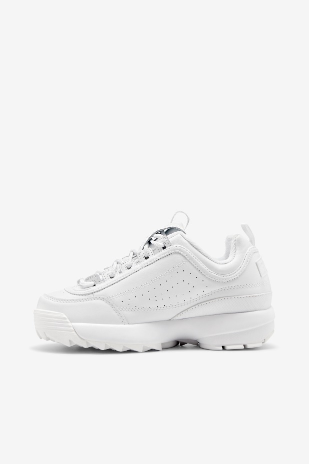 Triple White Fila Dámský Disruptor 2 Premium