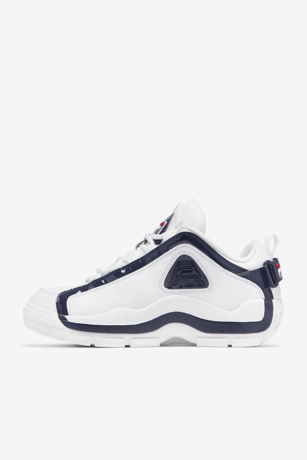 Fila Bílá/námořnická/červená Grant Hill 2 Nízké X 2pac \'96 Reedice