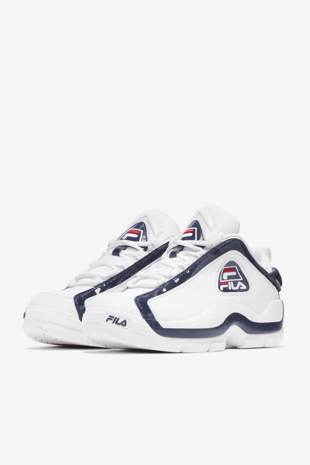 Fila Bílá/námořnická/červená Grant Hill 2 Nízké X 2pac \'96 Reedice