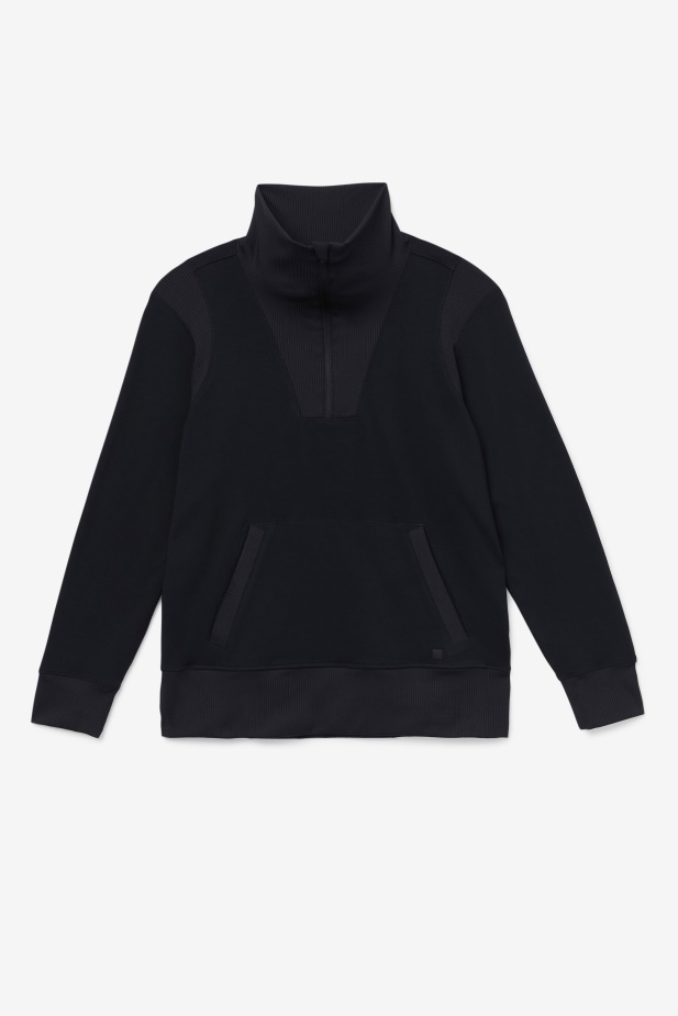 Fi-lux Poloviční Zip Fila černá