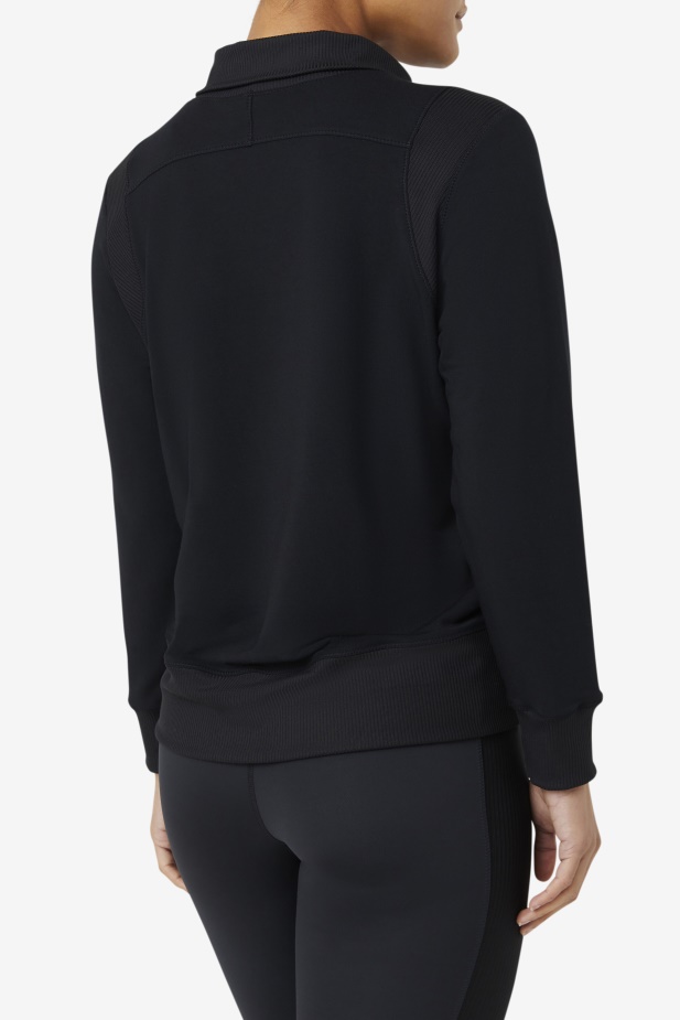 Fi-lux Poloviční Zip Fila černá
