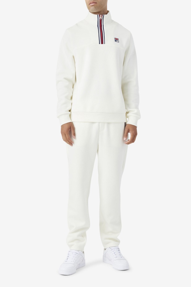 Fila Weston Half Zip Egret