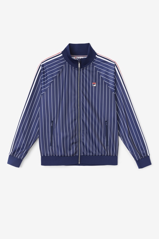Fronta Mitch Track Ass Peacoat/bilah