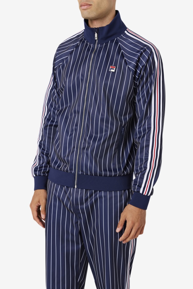 Fronta Mitch Track Ass Peacoat/bilah