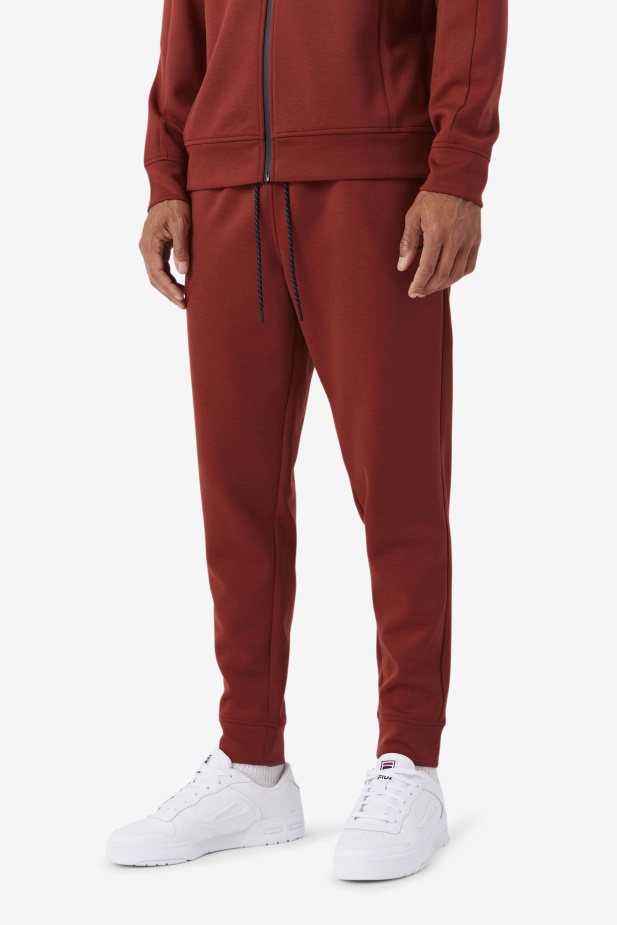 červenohnědá/černá Himmat Jogger Fila