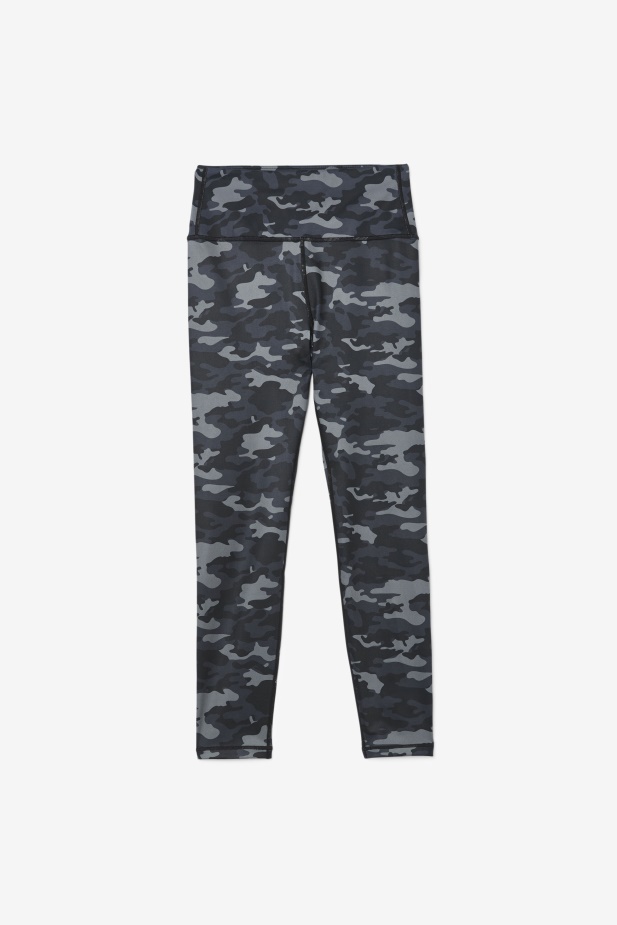 Fila Tmavé Camo/black Forza Elegantní 7/8 Legíny