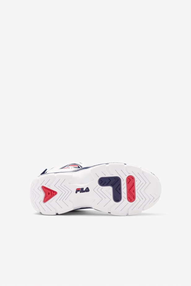 Fila Little Kids\' Grant Hill 2 Bílá/námořnická/červená