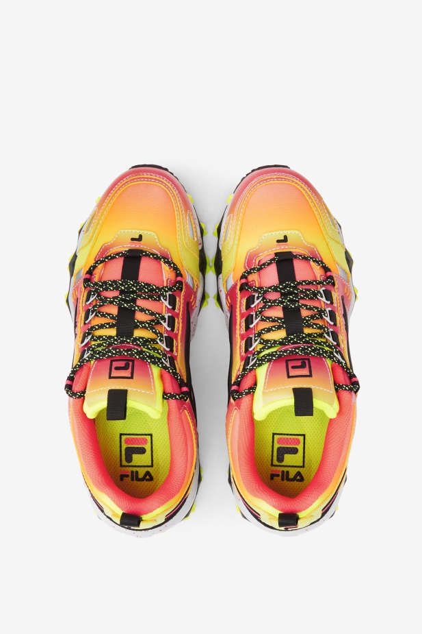 Diva Růžová/žlutá/černá Fila Dámská Dubmont Tr