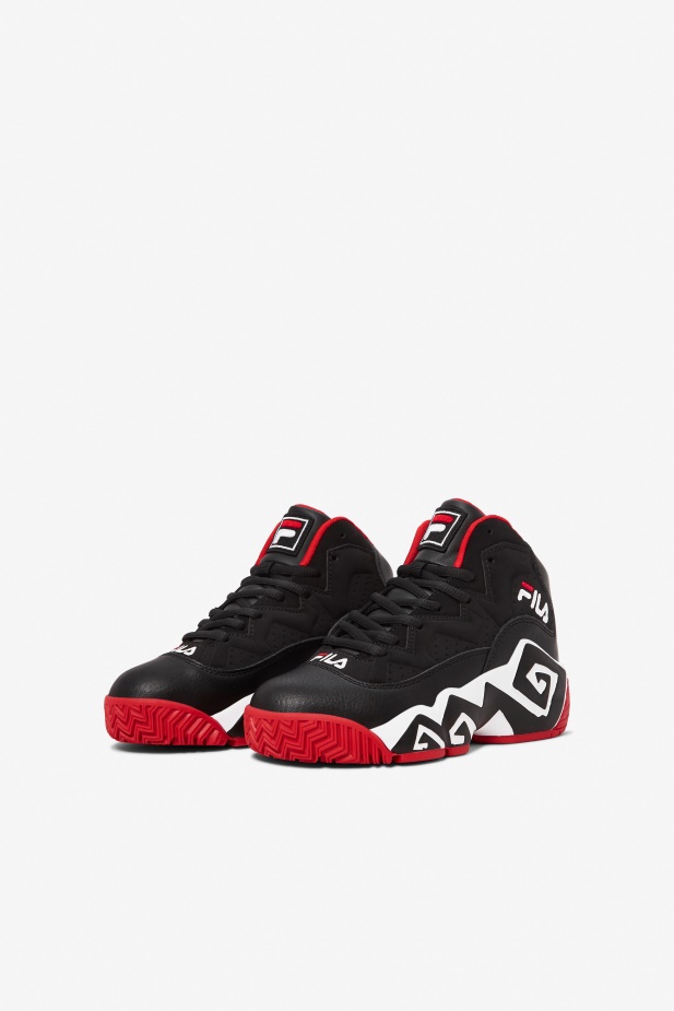 Fila Little Kids\'mb Black/white/red