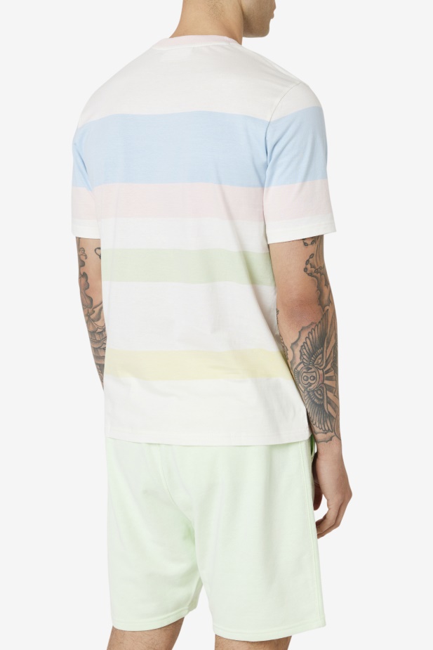 Fila Marshmallow/modrá/růžová/tender Slitter Crew