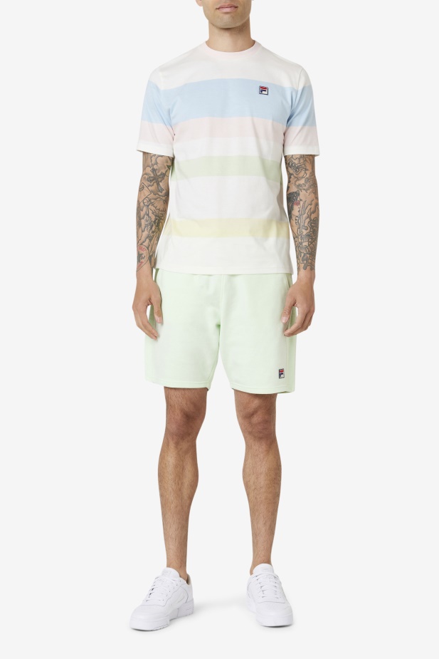 Fila Marshmallow/modrá/růžová/tender Slitter Crew