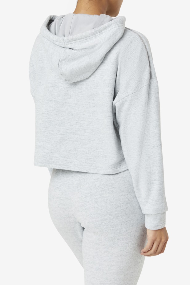 Hirisheather Fi-lux Cropped Mikina S Kapucí Fila