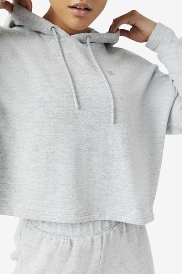Hirisheather Fi-lux Cropped Mikina S Kapucí Fila