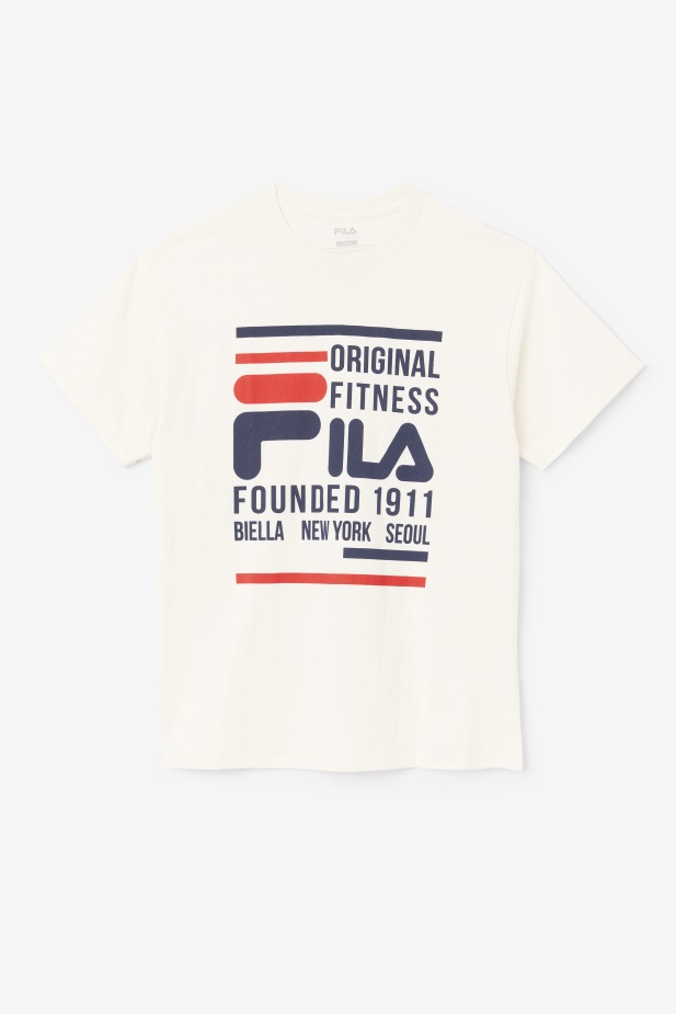 Fila Gardenia/navy/červené Originální Fitness Tričko