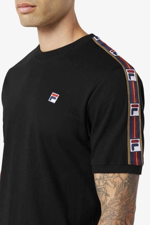 Olivové Tričko Fila černé