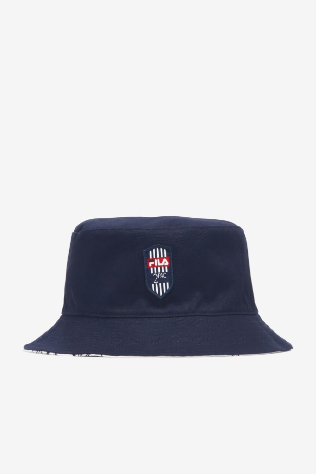 2pac Klobouk Fila Námořnická/bílá