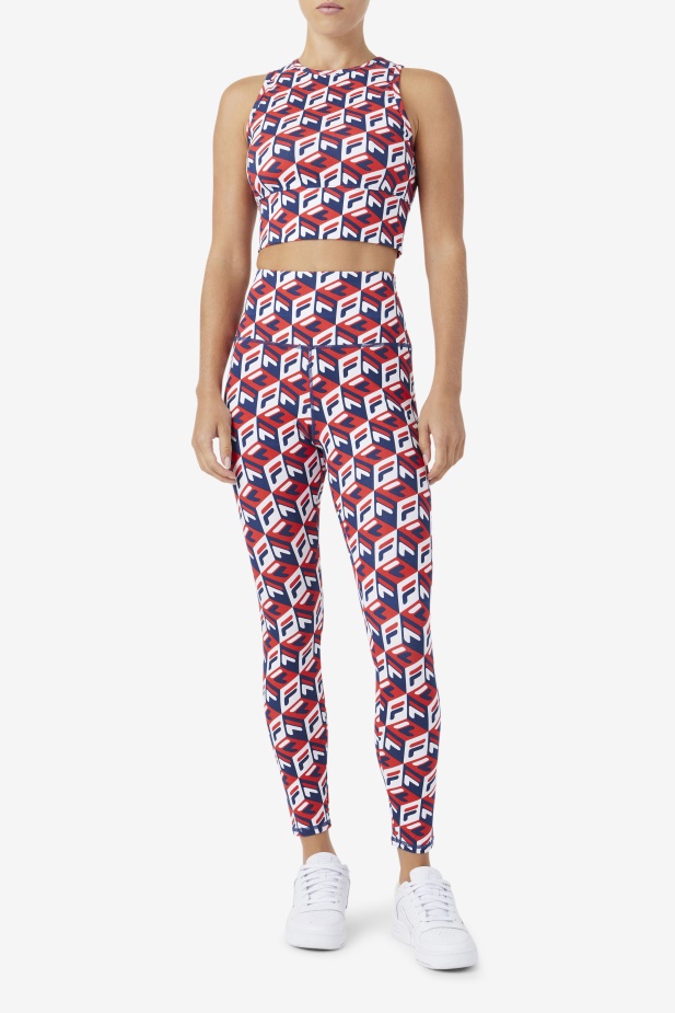 Fila Karteras 7/8 Těsné červená/námořnická/bílá