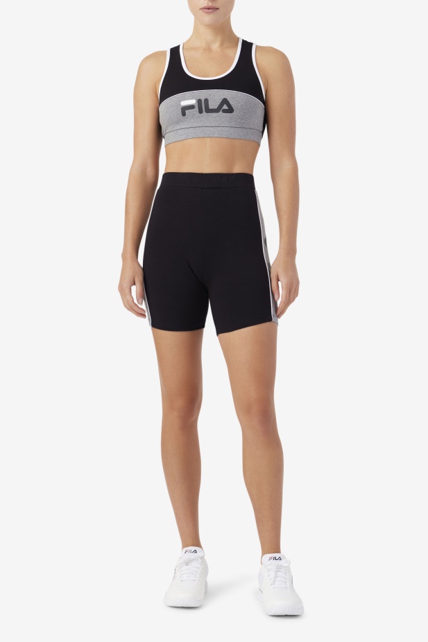 Kairi Podprsenka Top Fila černá/vřes/bílá