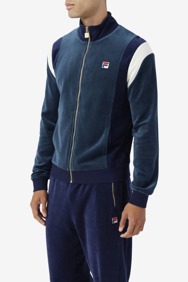Floyd Velur Bundle Row Teal/navy/egret