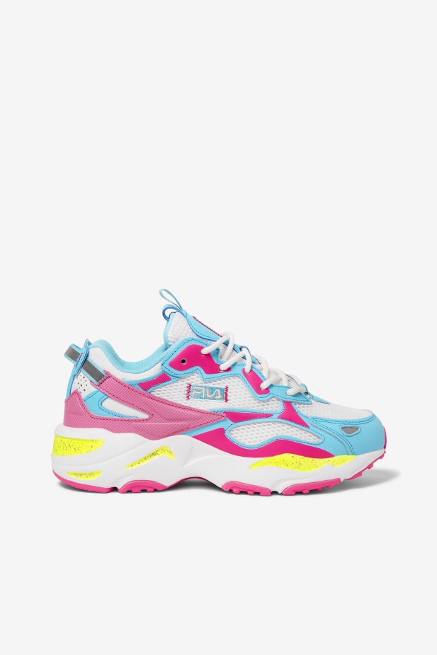 Fila Dámský Ray Tracer Apex White/pink Glo/bluefish