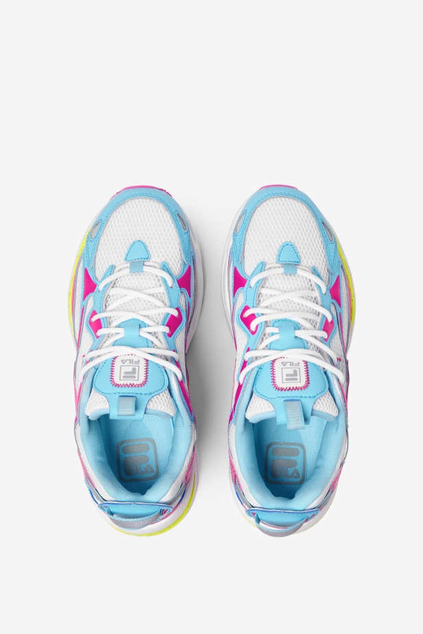Fila Dámský Ray Tracer Apex White/pink Glo/bluefish