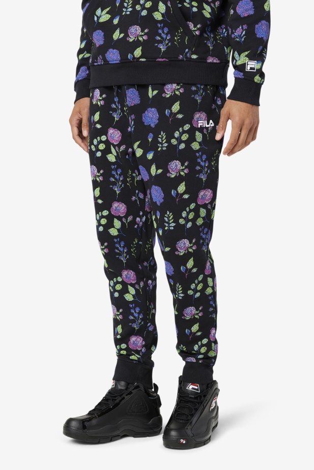 Fila Hemlock Jogger černý/květinový Potisk