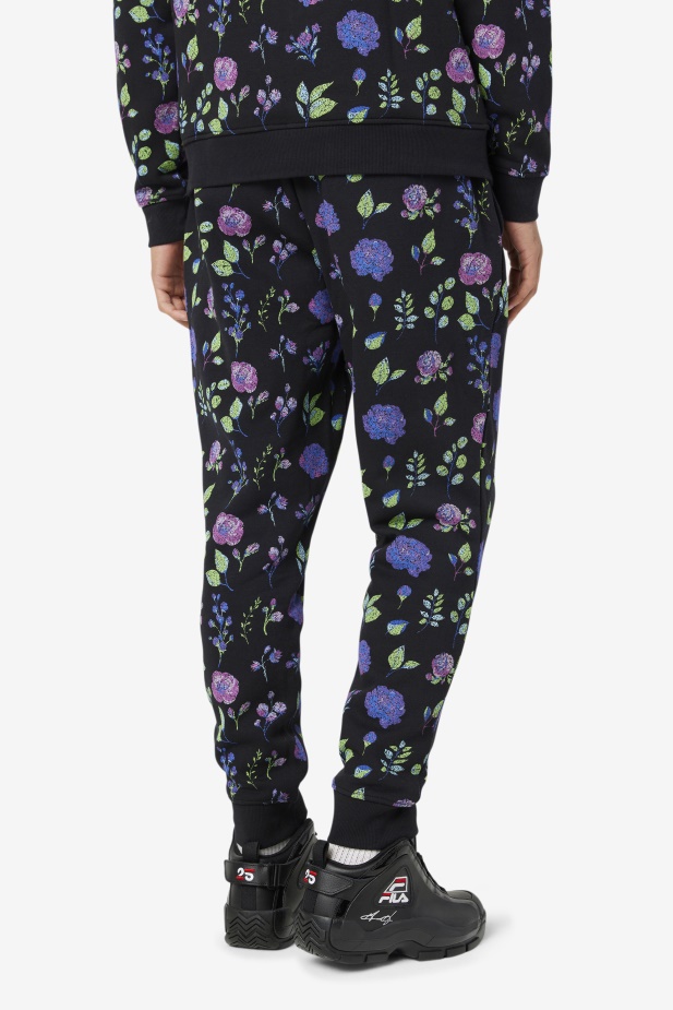 Fila Hemlock Jogger černý/květinový Potisk