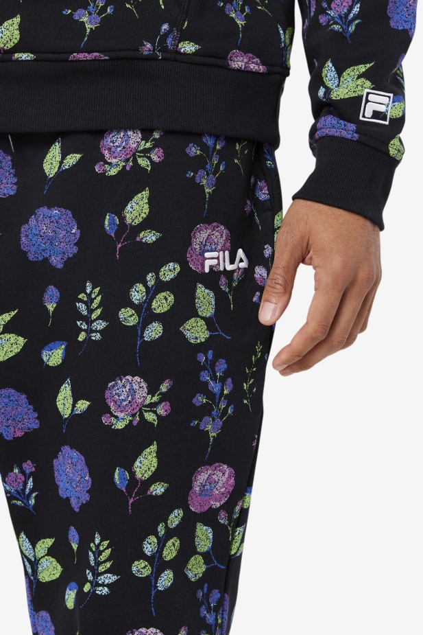 Fila Hemlock Jogger černý/květinový Potisk