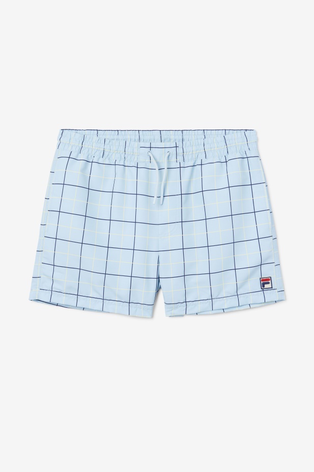 Fila Modrá/námořnická/něžná žlutá Linecall Plavky Short