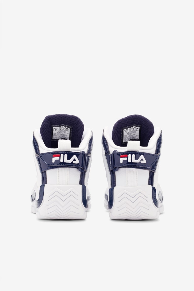 Bílá/námořnická/červená Velký Dětský Grant Kopec 2 Fila