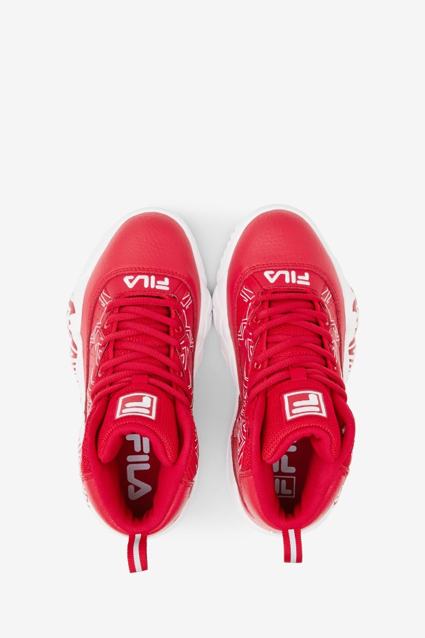 Fila červená/bílá Malá Dětská Mb