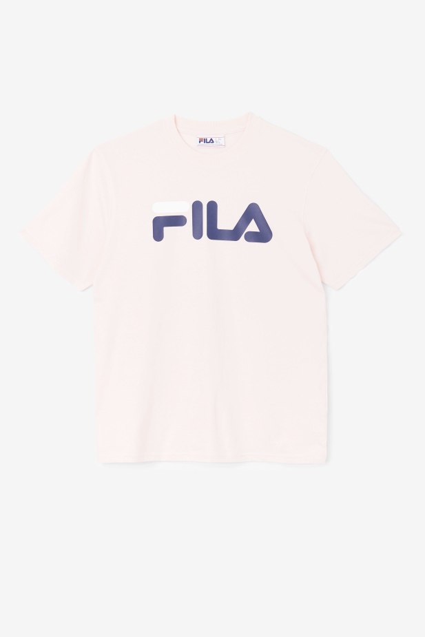 Pánské Tričko Orel Růžová/námořnická/bílá Fila