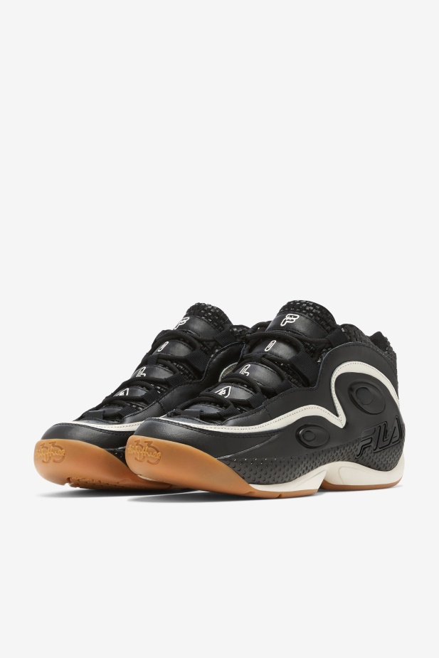 Grant Hill 3 Tkaná Fila černá/gardénie/gum