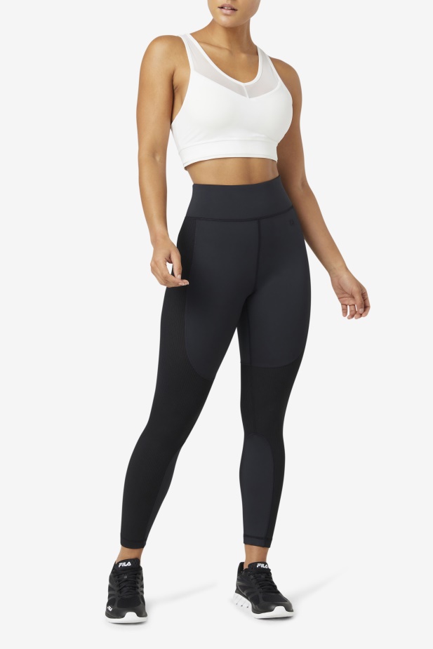Bílá Fila Uplift Racerback Podprsenka